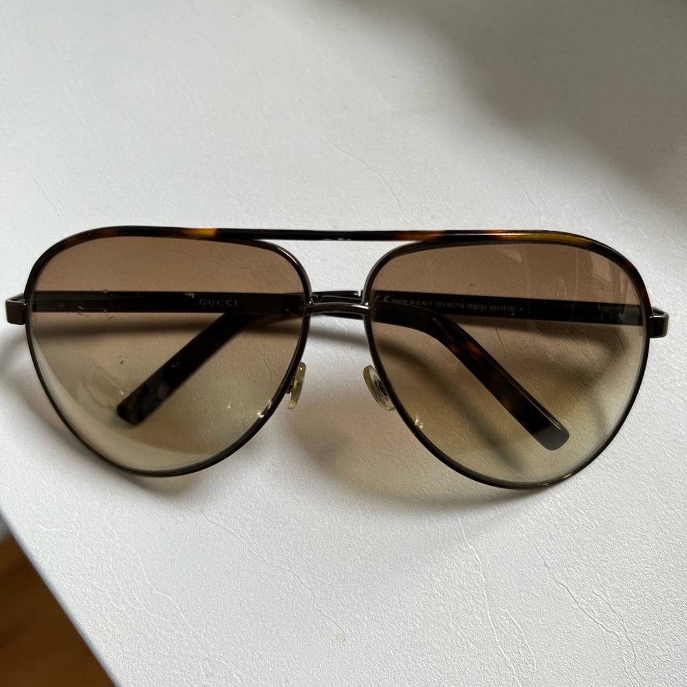 Gucci tortoiseshell Aviators GG 1827/S